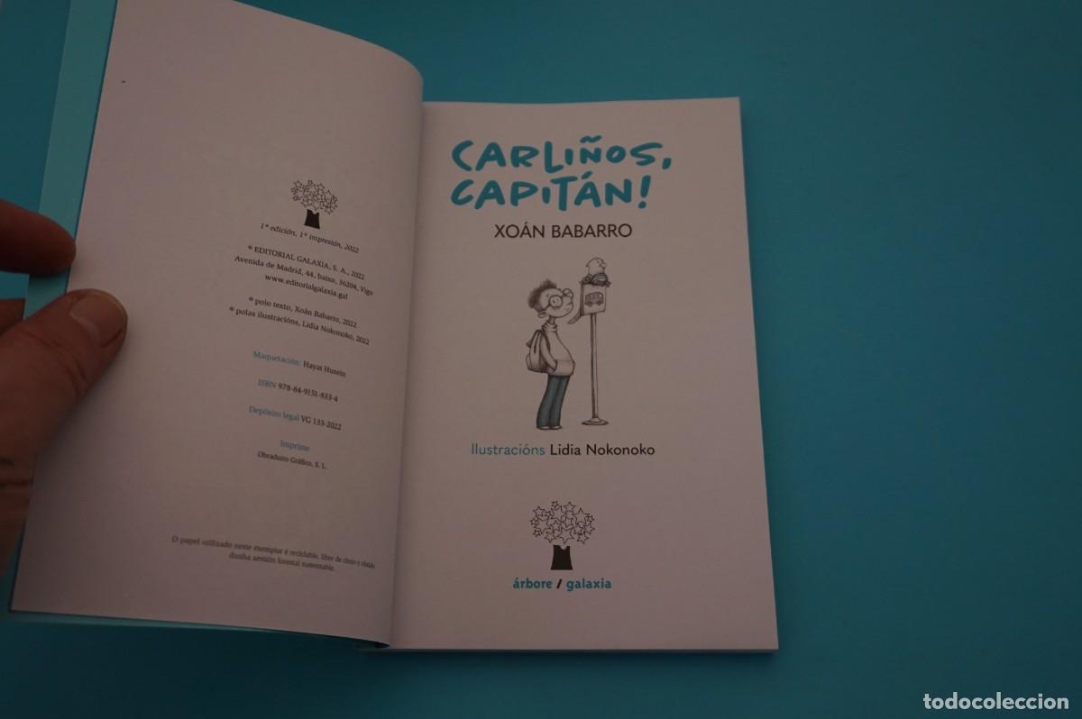 Libros: 15C/ CARLI&Ntilde;OS, CAPITAN! - XOAN BARBARRO - Foto 3