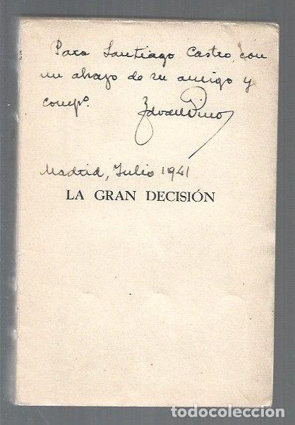 Libros: GRAN DECISION - LA - PINO, FERNANDO DEL - Foto 1