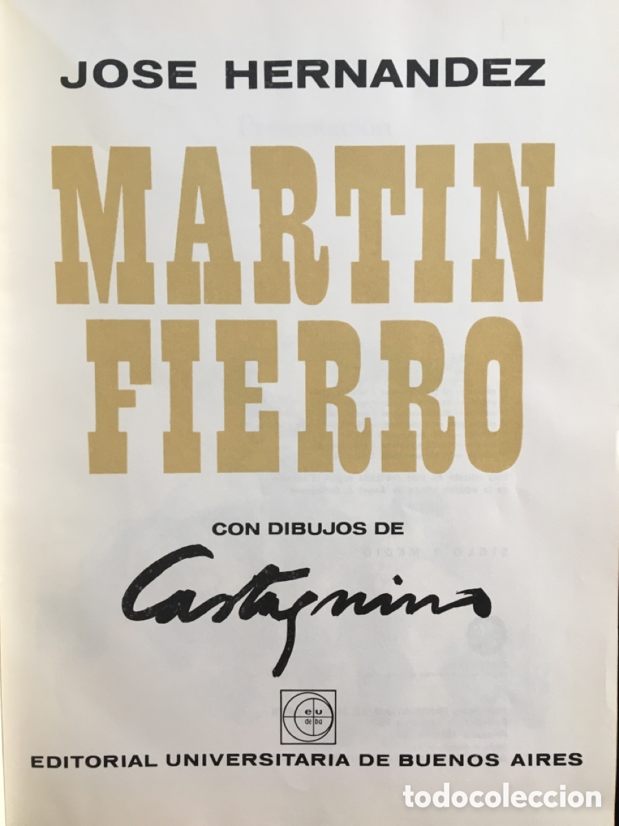 Libros: Mart&iacute;n Fierro - Foto 2