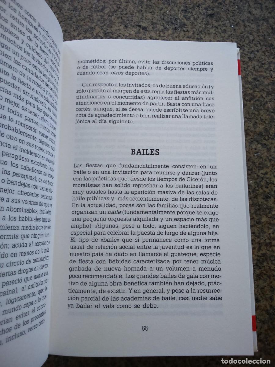 Libros: MANUAL DE LAS BUENAS MANERAS -- ANGEL AMABLE -- CIRCULO -- - Foto 2