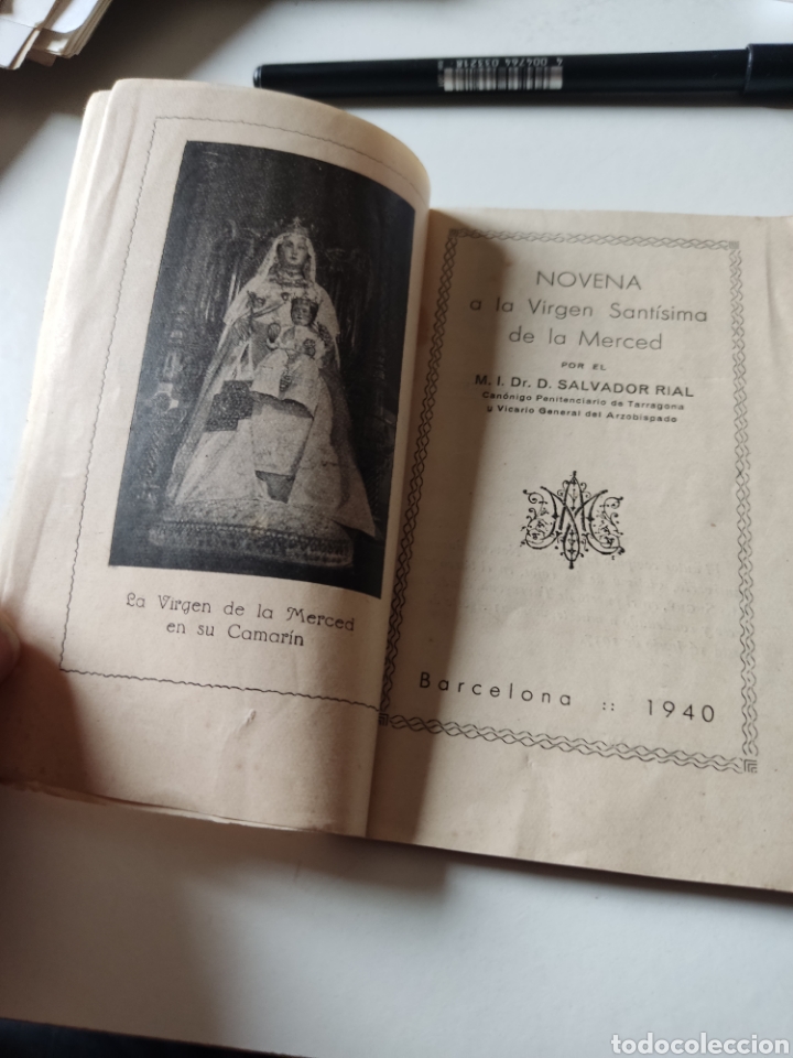 Libros: Librito novena a la virgen Sant&iacute;sima de la Merced, Barcelona 1940 - Foto 2