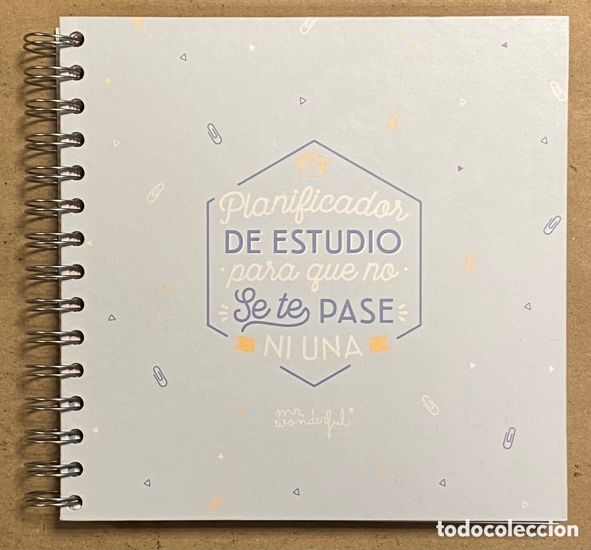 B&uuml;cher: PLANIFICADOR DE ESTUDIO PARA QUE NO SE TE PASE NI UNA MR. WONDERFUL.