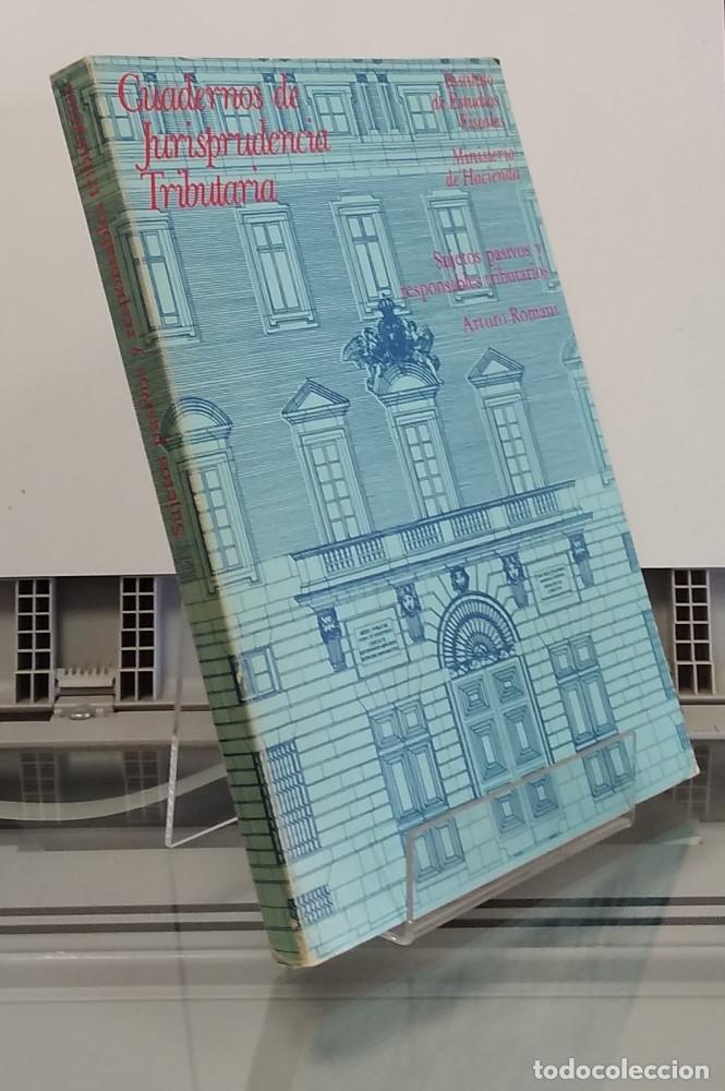 Libros: Sujetos pasivos y responsables tributarios - Arturo Romani Biescas - Foto 1