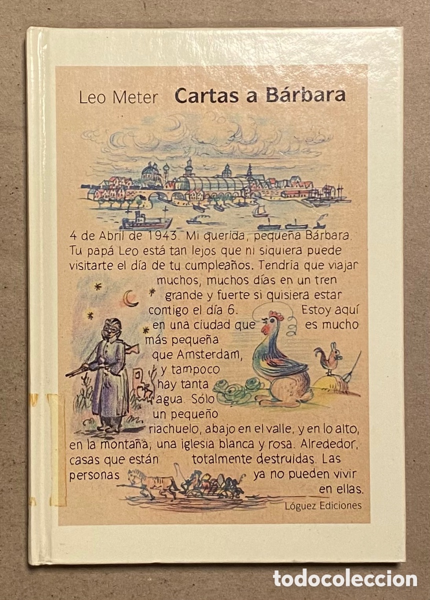 Libros: CARTAS A B&Aacute;RBARA. LEO METER. L&Oacute;GUEZ EDICIONES 1992. - Foto 1
