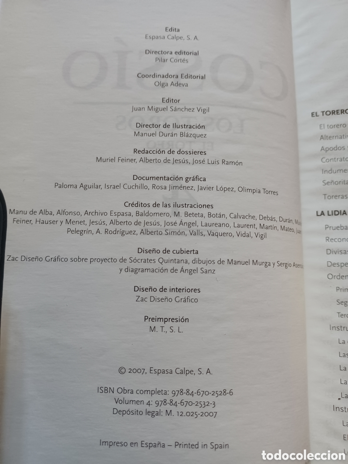 Libros: Barybook 172 El Coss&iacute;o los toros el toreo 4 Espasa - Foto 3