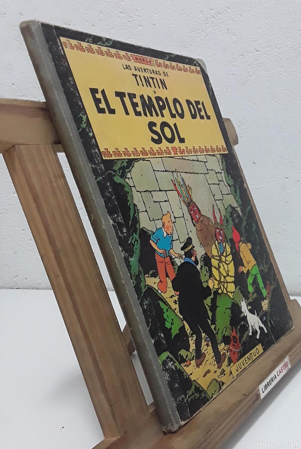 Libros: Las Aventuras de Tint&iacute;n. El Templo del Sol - Herg&eacute;. - Foto 2
