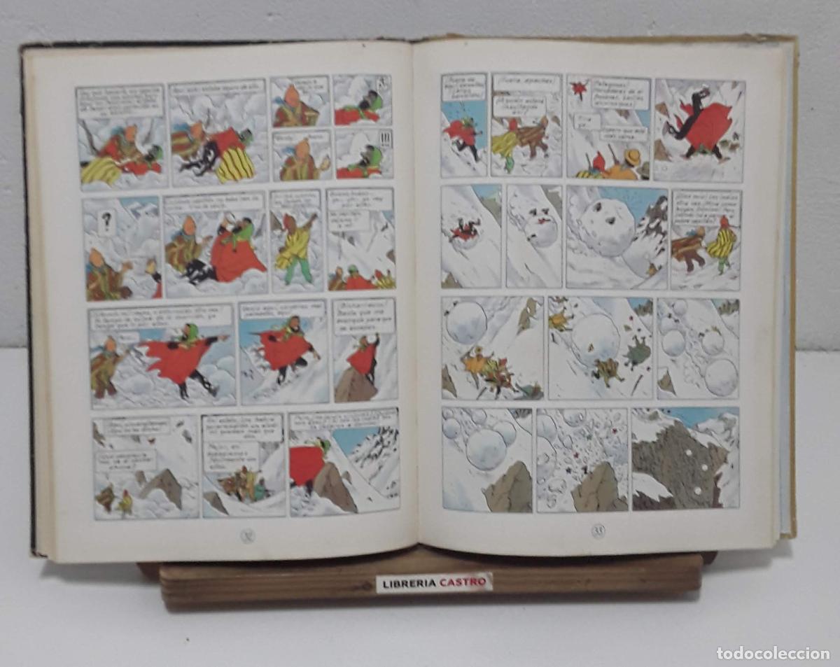 Libros: Las Aventuras de Tint&iacute;n. El Templo del Sol - Herg&eacute;. - Foto 3