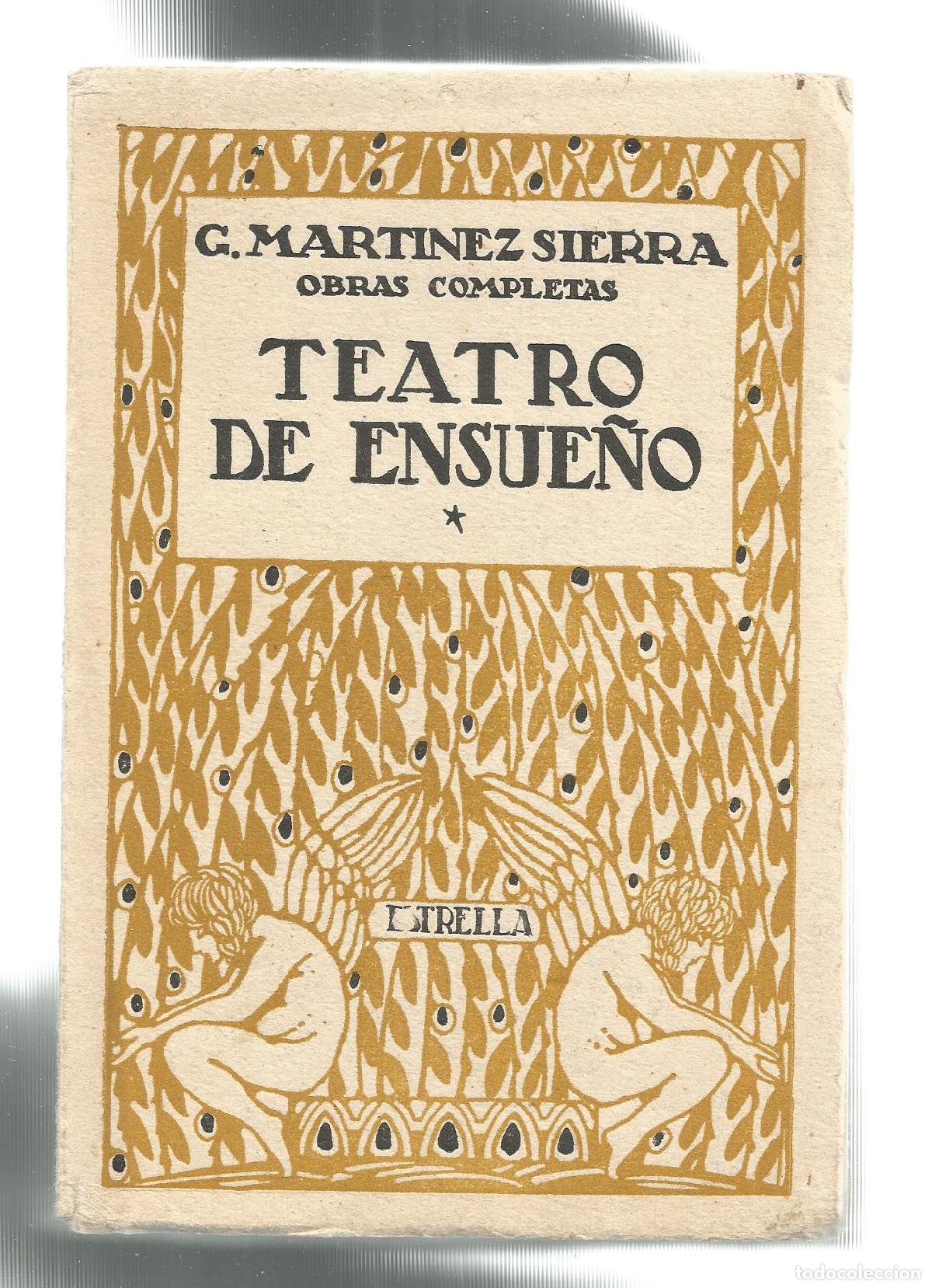 Libros: Teatro de ensue&ntilde;o. - MART&Iacute;NEZ-SIERRA, G.: - Foto 1