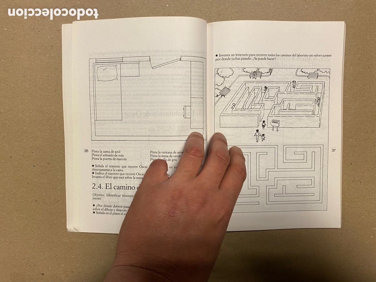 Libros: EJERCICIOS DE EXPLORACI&Oacute;N Y REPRESENTACI&Oacute;N DEL ESPACIO. A. VILARRASA Y F. COLOMBO. EDITORIAL GRA&Oacute; - Foto 5