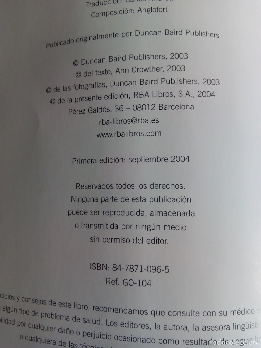 Libros: PILATES EN CASA / ANN CROWTHER - Foto 3