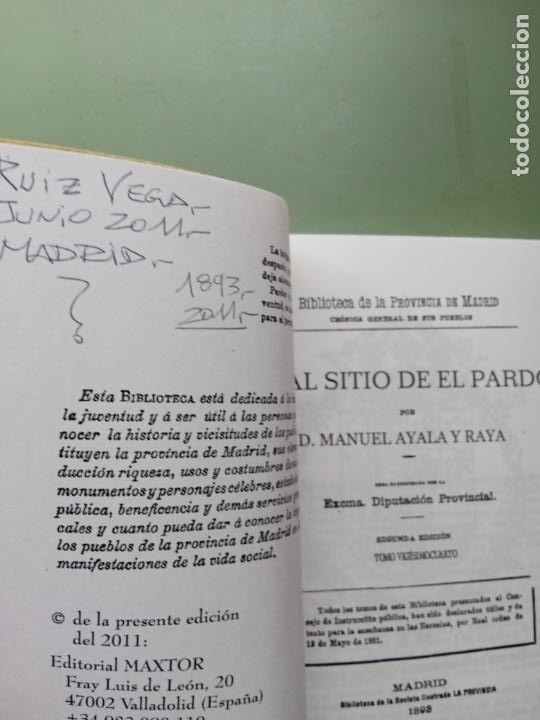 Libros: REAL SITIO DE EL PARDO - Foto 2