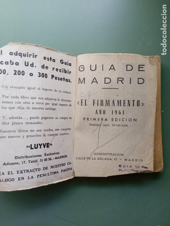 Libros: GUIA DE MADRID - EL FIRMAMENTO - Foto 2