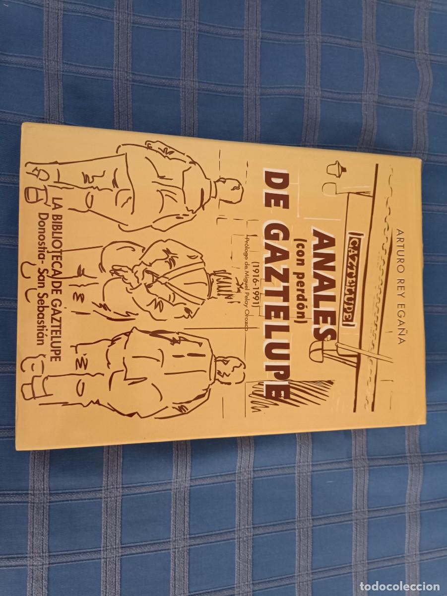Libros: Anales (con perd&oacute;n) de Gaztelupe - Arturo Rey Ega&ntilde;a 1991 - Foto 1