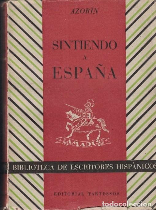 Libros: SINTIENDO A ESPA&Ntilde;A. - Azor&iacute;n. - Foto 1