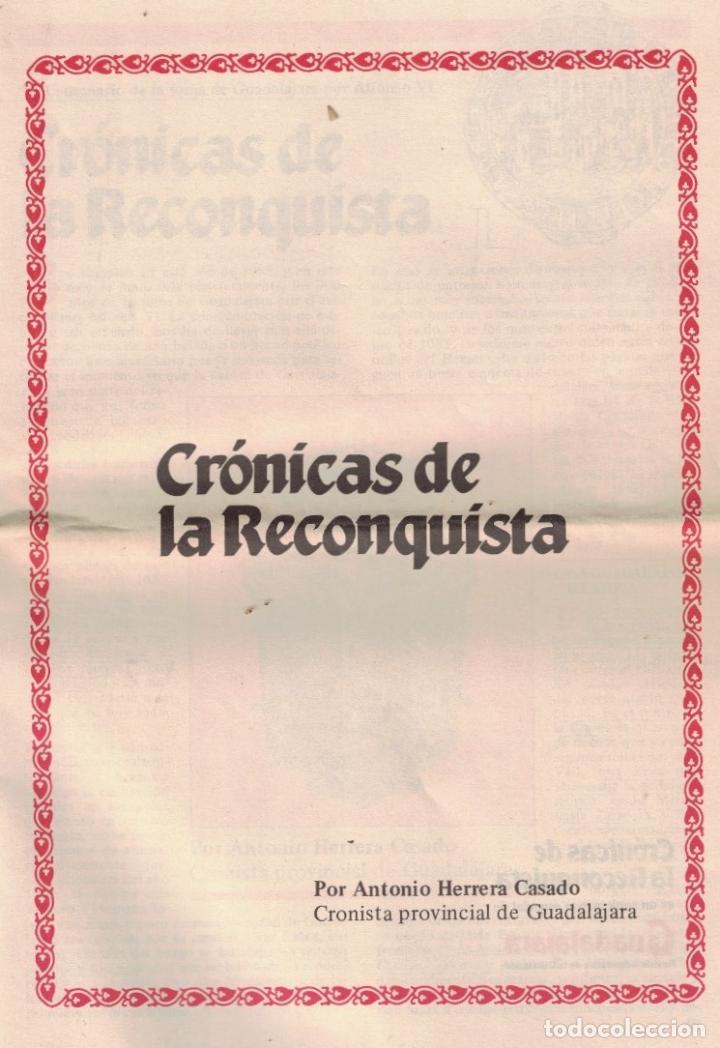 Libros: CR&Oacute;NICAS DE LA RECONQUISTA. - Herrera Casado. Antonio, - Foto 1