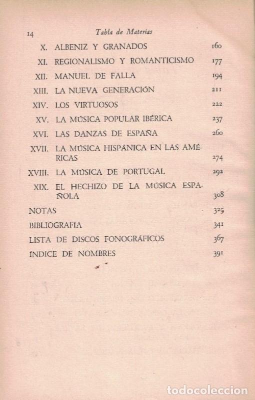 Libros: LA M&Uacute;SICA DE ESPA&Ntilde;A. - Chase. Gilbert, - Foto 3