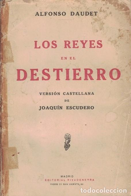 Libros: LOS REYES EN EL DESTIERRO. - Daudet. Alfonso, - Foto 1