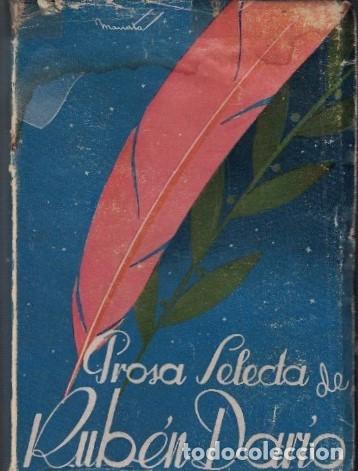 Libros: PROSA SELECTA. - Dar&iacute;o. Rub&eacute;n, - Foto 1
