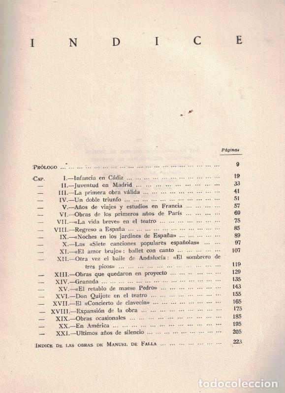 Libros: MANUEL DE FALLA. - Pahlen. Kurt, - Foto 2
