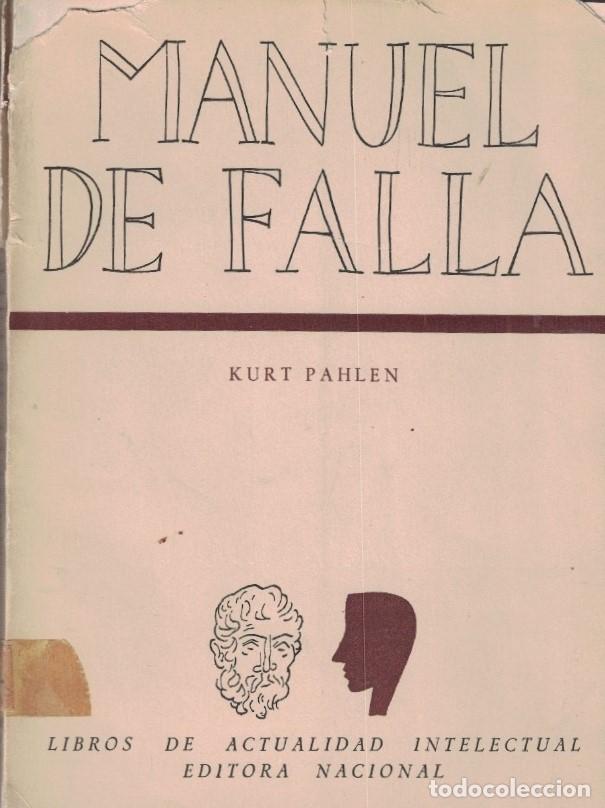Libros: MANUEL DE FALLA. - Pahlen. Kurt, - Foto 1