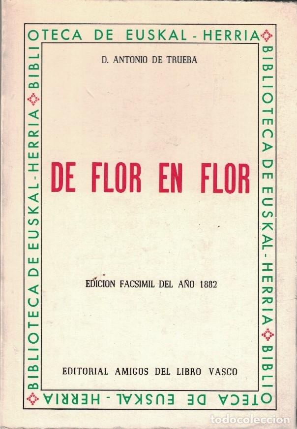 Libros: DE FLOR EN FLOR. - Trueba. Antonio de, - Foto 1