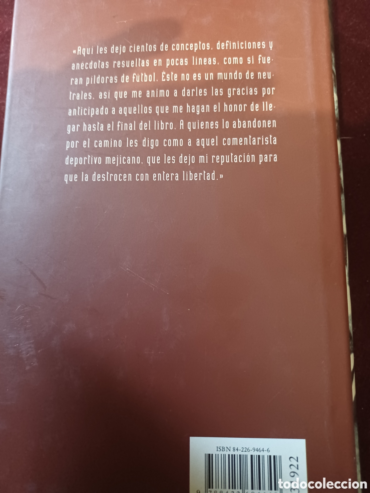 Libros: Barybook 163 Jorge Valdano apunte del bal&oacute;n C&iacute;rculo de Lectores - Foto 2