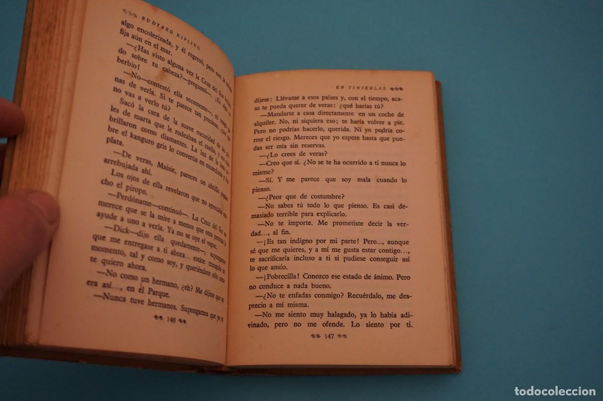 Libros: EN TINIEBLAS - RUDYARD KIPLING / EDICIONES LA NAVE - Foto 2