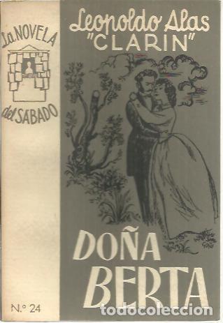 Libros: DO&Ntilde;A BERTA. - ALAS, Leopoldo (CLARIN). - Foto 1