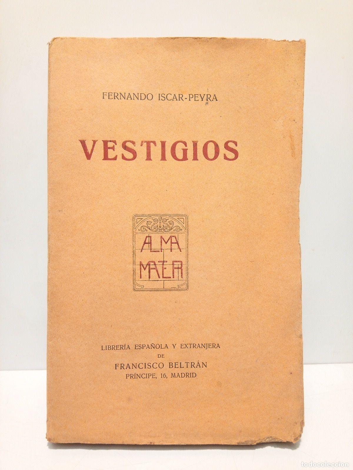 Libros: ISCAR-PEYRA, Fernando - Vestigios - Foto 1