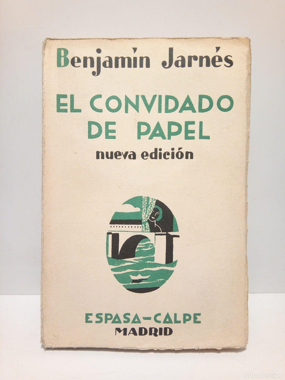 Libros: JARNES, Benjam&iacute;n - El convidado de papel (Novela) - Foto 1