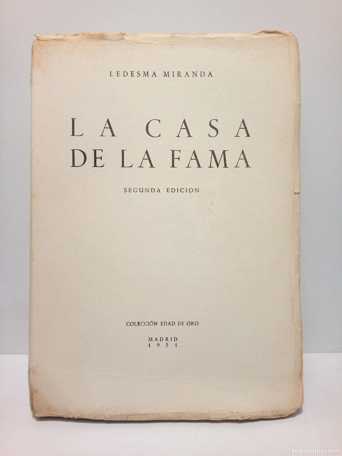 Libros: LEDESMA MIRANDA, [Ram&oacute;n] - La casa de la fama - Foto 1