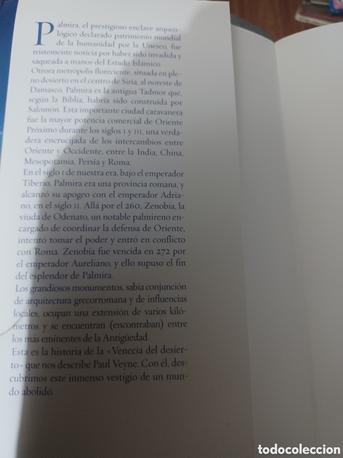 Libros: Barybook 174 PalMira Paul veyne - Foto 3