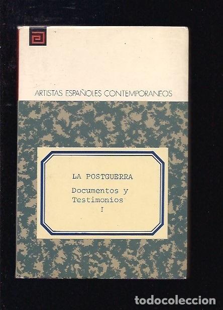 Libros: POSTGUERRA - LA. DOCUMENTOS Y TESTIMONIOS I - AGUILERA CERNI, VICENTE - Foto 1