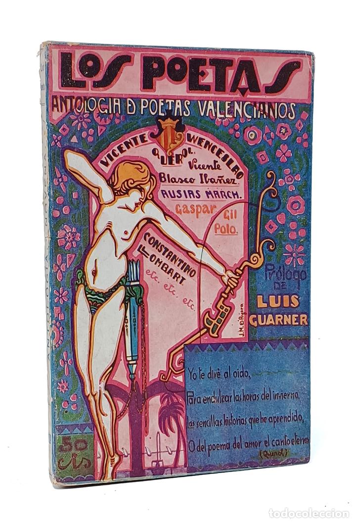 Libros: Antolog&iacute;a de poetas valencianos. Colecci&oacute;n Los Poetas, 1929.
