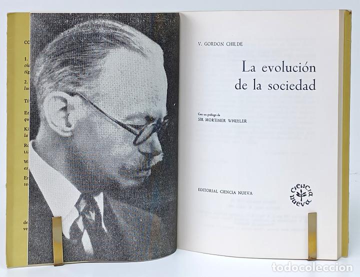 Libros: GORDON CHILDE (V.). La evoluci&oacute;n de la sociedad - Foto 2