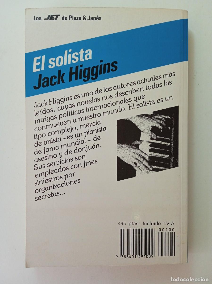 Libros: EL SOLISTA - JACK HIGGINS - PLAZA & JAN&Eacute;S - Foto 2