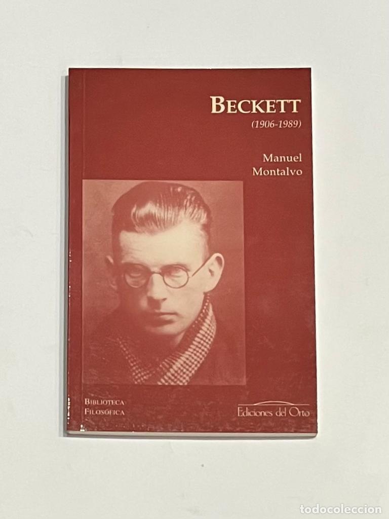 Libros: MONTALVO, Manuel. - Samuel Beckett (1906-1989). - Foto 1