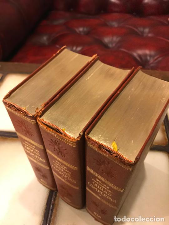 Libros: William Shakespeare. Obras completas en tres tomos. Editorial Vergara - Foto 2