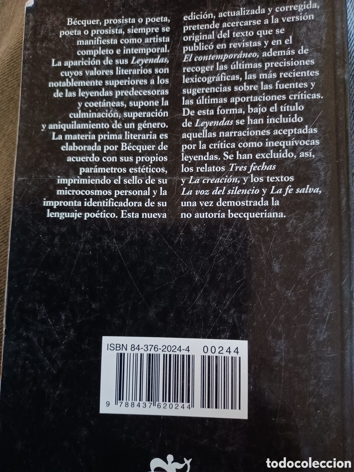 Libros: Barybook lote Leyendas Gustavo Adolfo B&eacute;cquer catedra letras - Foto 6