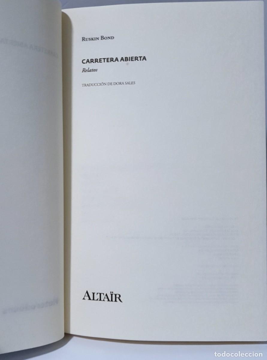 Libros: CARRETERA ABIERTA - Ruskin Bond ~ - Foto 5