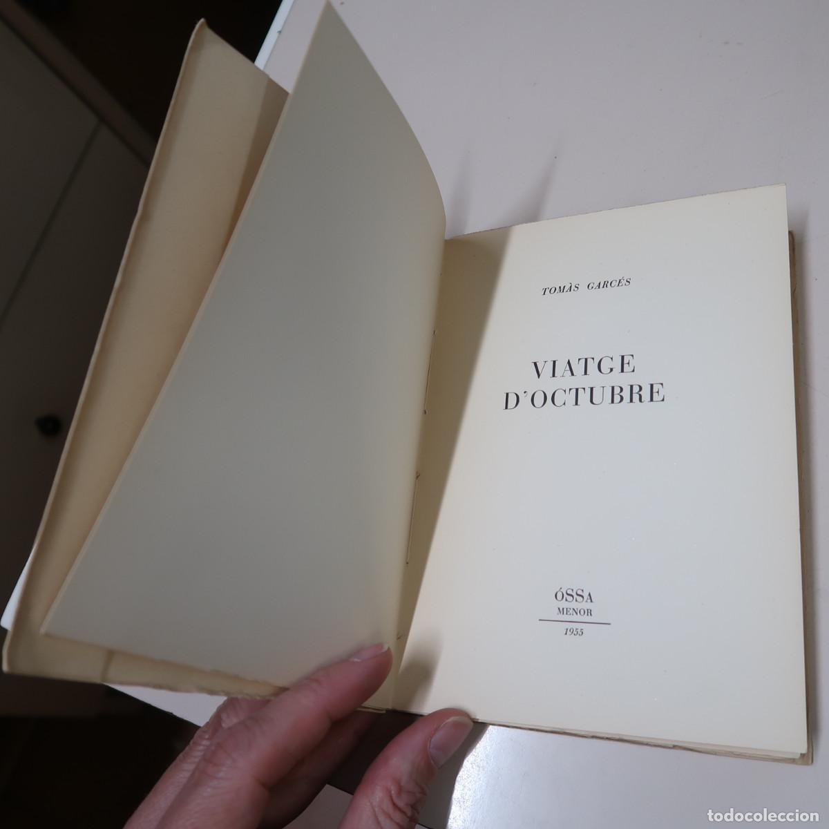 Libros: VIATGE DOCTUBRE - GARCES, TOMAS - Foto 3
