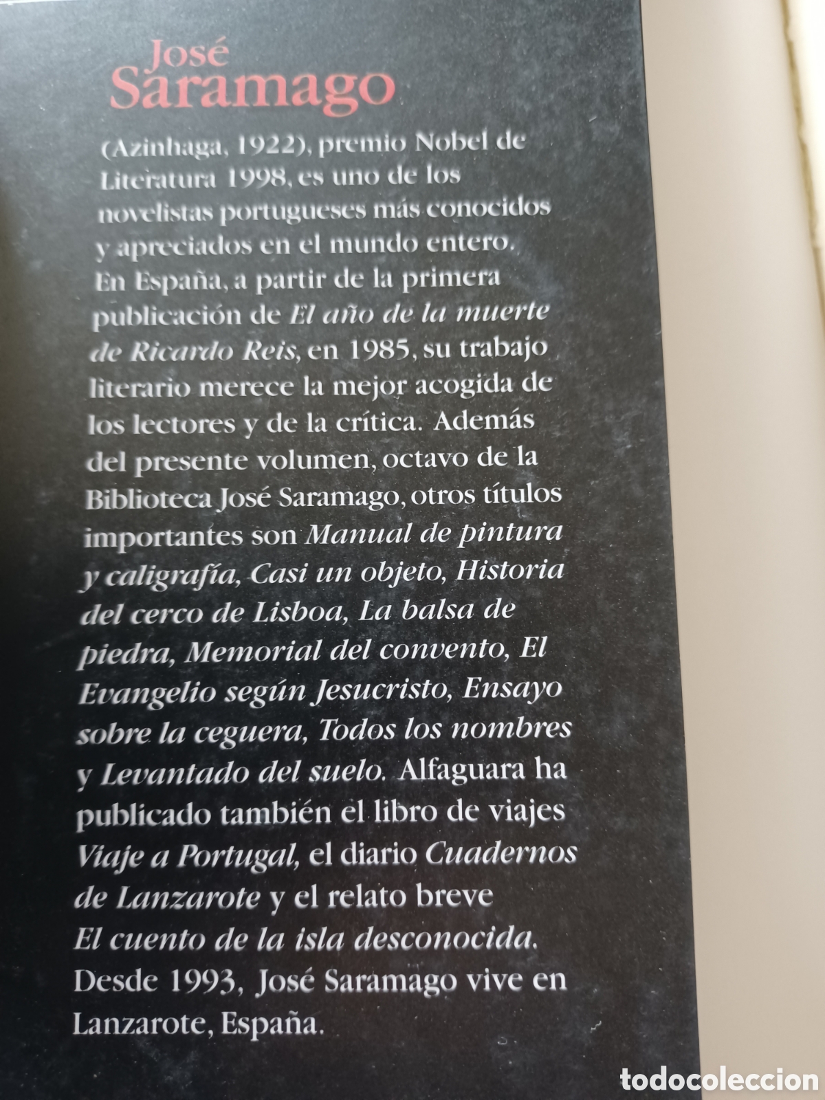 Libros: Barybook C58. . . La caverna Jos&eacute; Saramago alfaguara - Foto 3