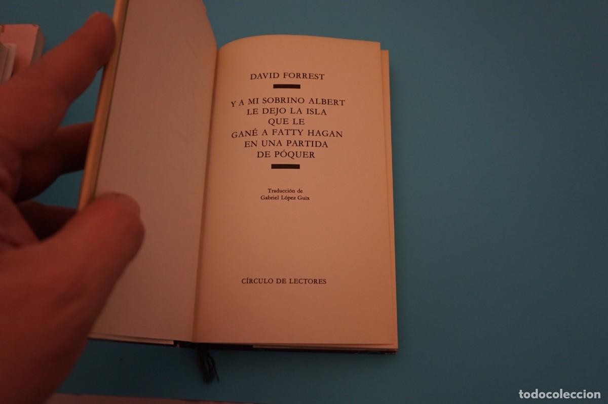 Libros: AR15BC/ Y A MI SOBRENO ALBERT - DAVID FORREST / CIRCULO DE LECTORES - Foto 2