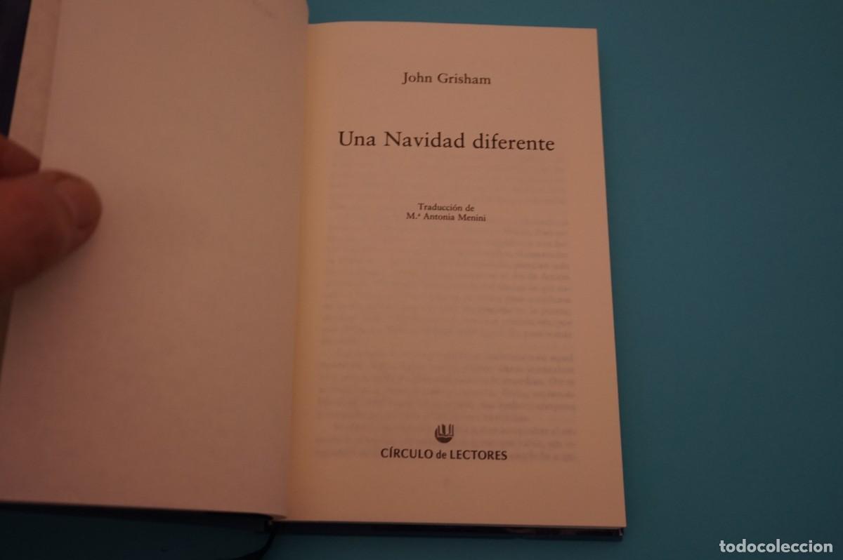 Libros: AR15BC/ UNA NAVIDAD DIFERENTE - JOHN GRISHAM / CIRCULO DE LECTORES - Foto 2