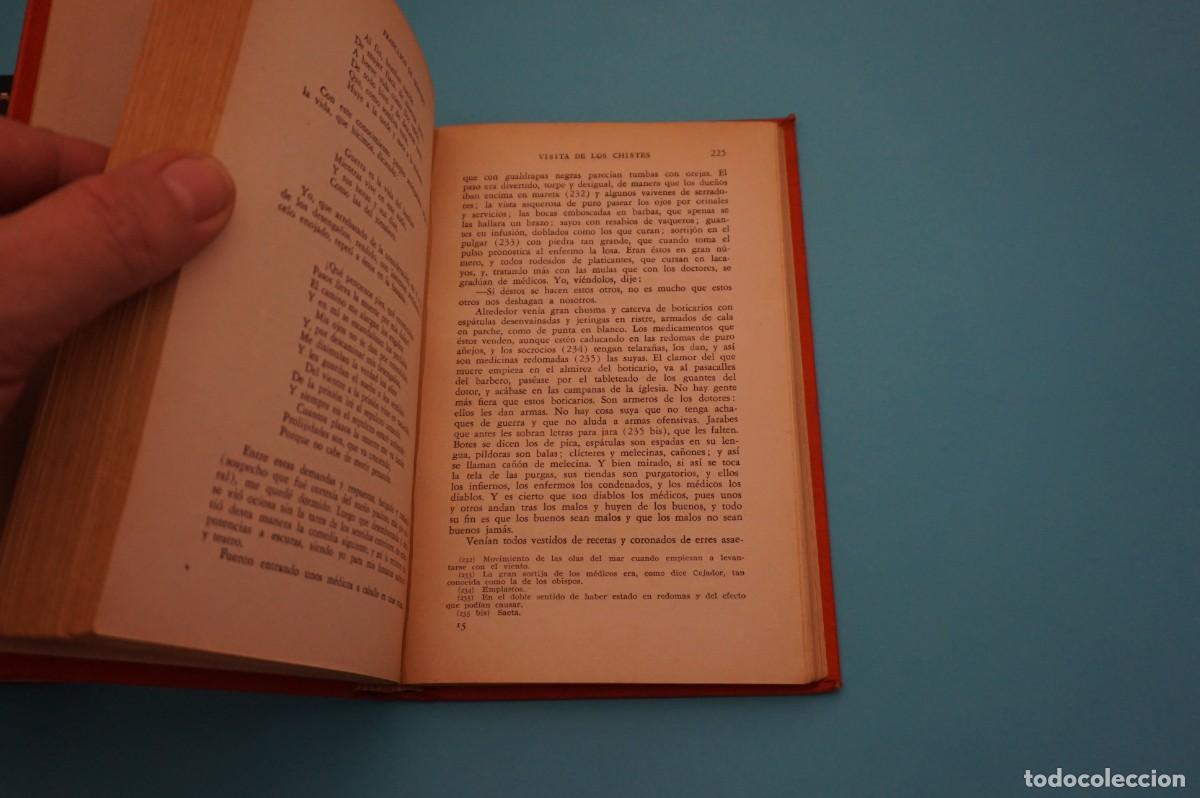 Libros: AR7A/ HISTORIA DE LA VIDA DEL BUSCON - LOS SUE&Ntilde;OS - FRANCISCO DE QUEVEDO Y VILLEGAS - Foto 3