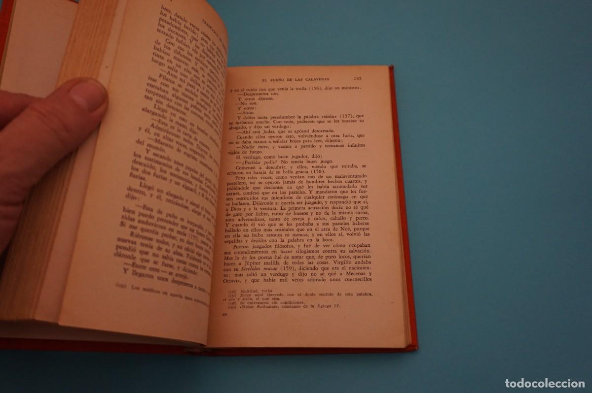 Libros: AR7A/ HISTORIA DE LA VIDA DEL BUSCON - LOS SUE&Ntilde;OS - FRANCISCO DE QUEVEDO Y VILLEGAS - Foto 4