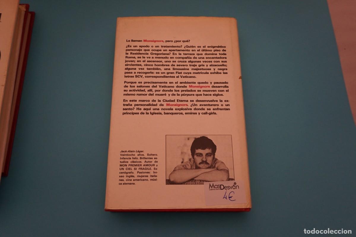Libros: AR7B/ MONSIGNORE - JACK ALAIN LEGER / EDITORIAL ARGOS - Foto 5