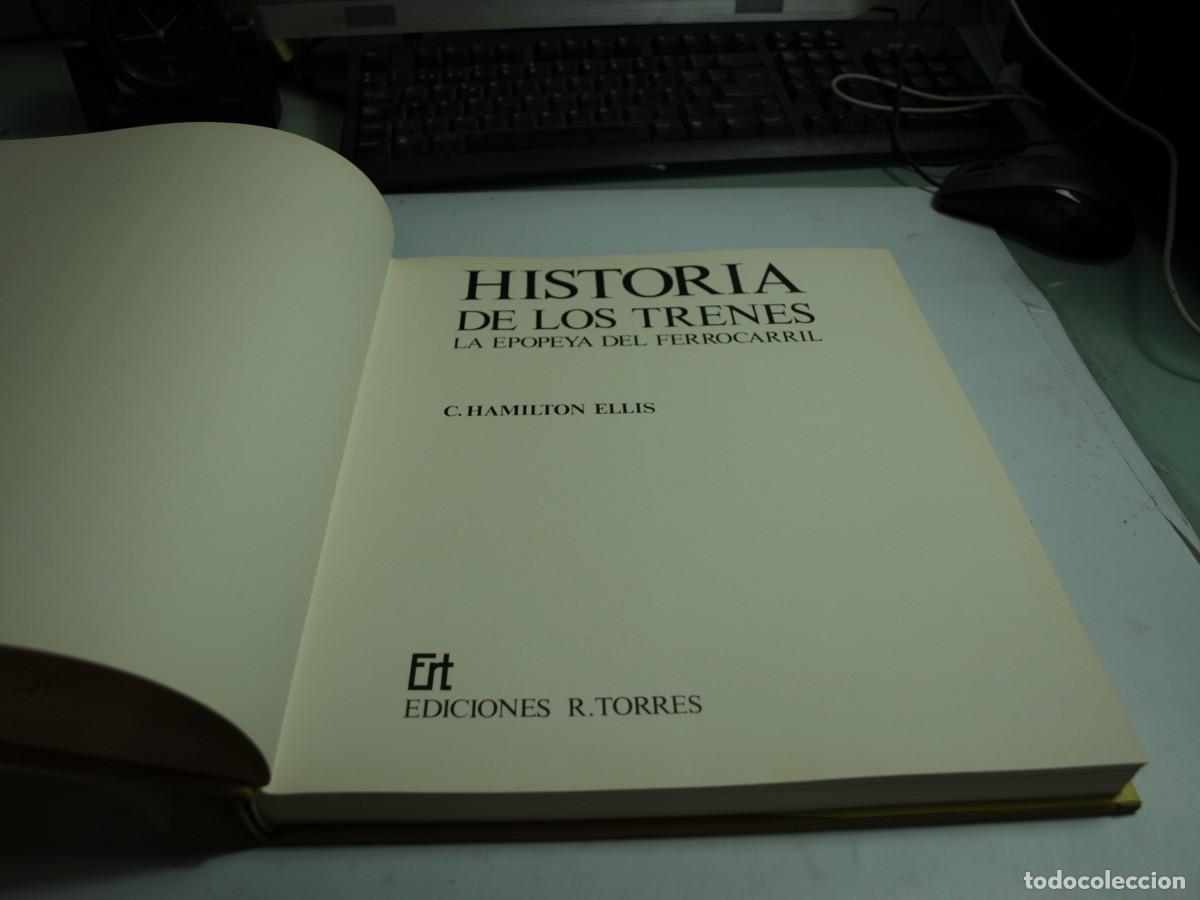 Libros: Historia de los trenes,C.Hamilton Ellis - Foto 2