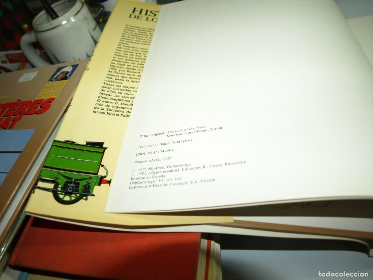 Libros: Historia de los trenes,C.Hamilton Ellis - Foto 3
