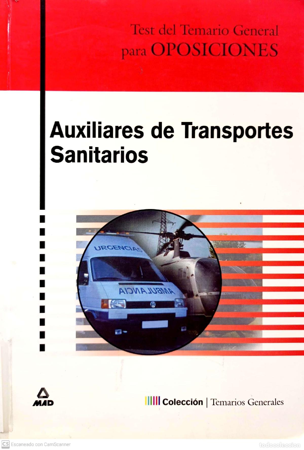 Libros: Auxiliares de transportes sanitarios - Foto 1